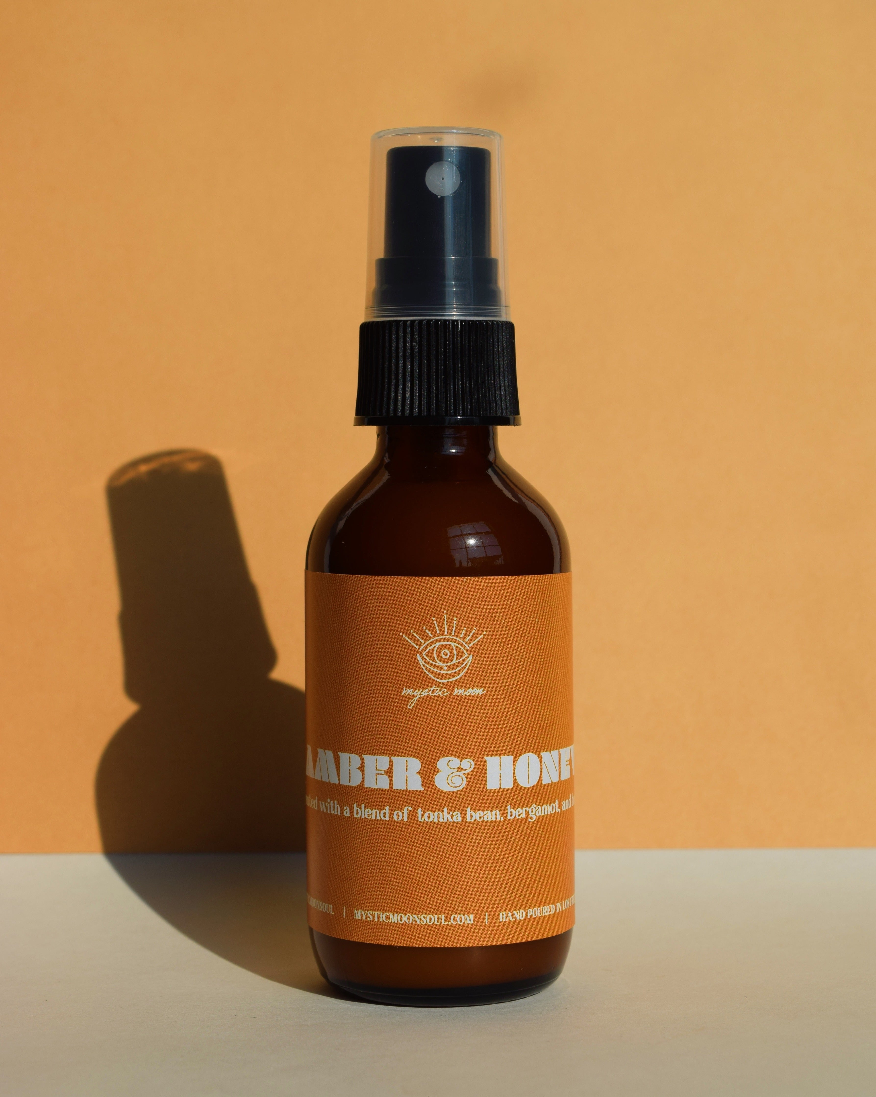 Amber & Honey Room Spray – Mystic Moon Soul