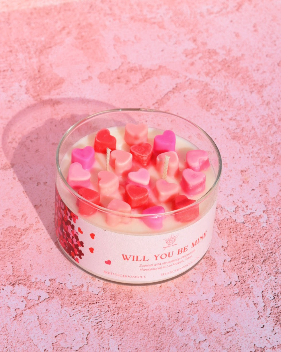 Will You Be Mine Candle