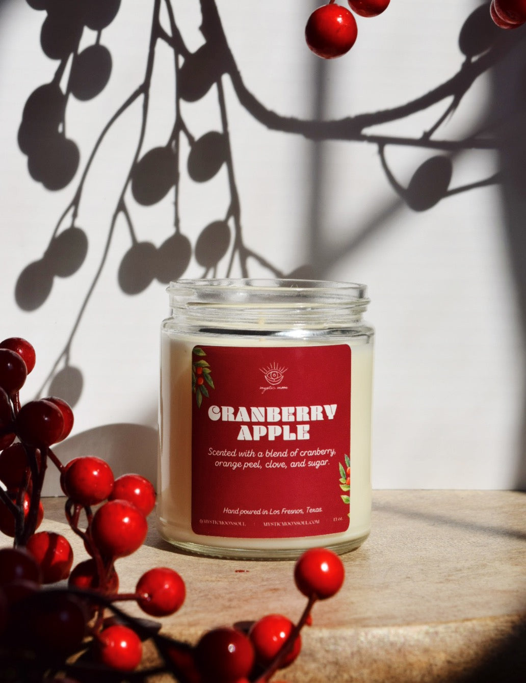 Cranberry Apple Candle 9oz.