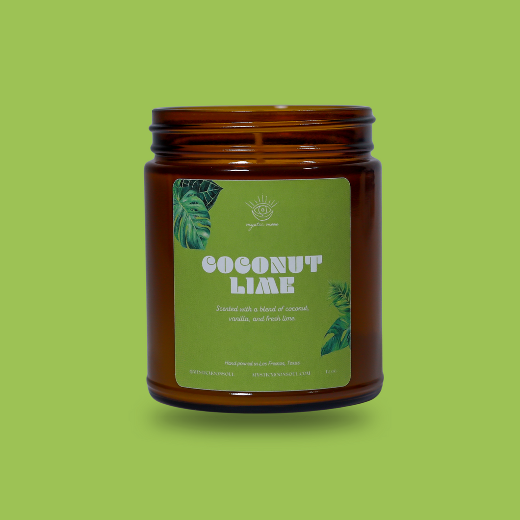 Coconut Lime Candle 9oz.