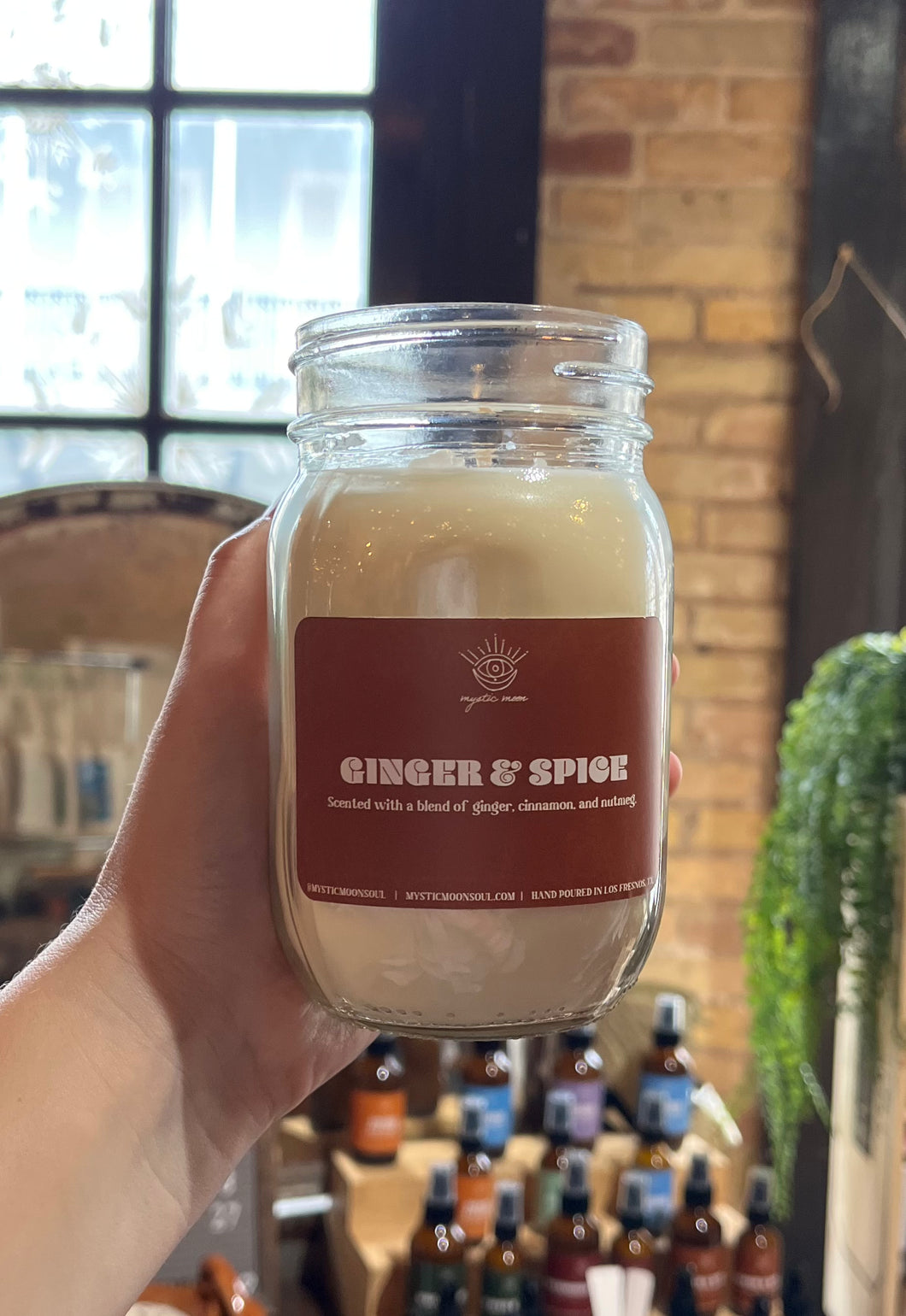 Ginger and Spice 16oz. Candle