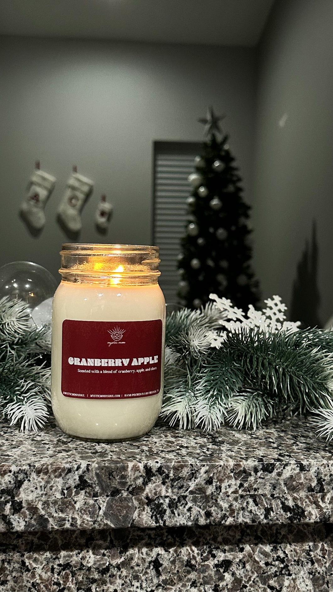 Cranberry Apple 16oz. Candle