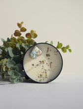 Load image into Gallery viewer, Eucalyptus Mint Crystal Candle
